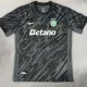 2024-25 Sporting Lisbon Black Goalkeeper Soccer Jersey