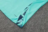2024-25 RMA Light green Half Pull Tracksuit (半拉链)
