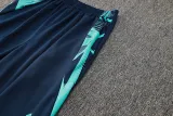 2024-25 RMA Light green Kids Half Pull Tracksuit (童装)(半拉链)