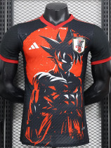2024-25 Japan Red Balck Special Edition Player Version Soccer Jersey 6627