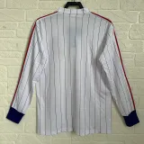 1980-1982 France Away Long Sleeve Retro Soccer Jersey (长袖)