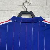 1980-1982 France Home Long Sleeve Retro Soccer Jersey (长袖)