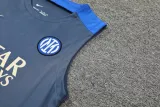 2024-25 INT Dark gray Tank top and shorts suit