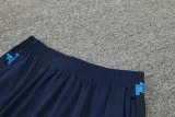 2024-25 Napoli Black Blue Tank top and shorts suit