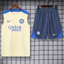 2024-25 INT Khaki Tank top and shorts suit