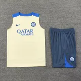 2024-25 INT Khaki Tank top and shorts suit