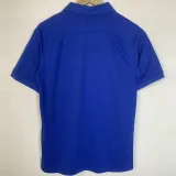 2019 France 100th Anniversary Edition Blue Retro Soccer Jersey