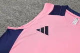 2024 AD Pink Tank top and shorts suit