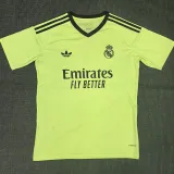 2024-25 RMA Yellow Goalkeeper Fans Soccer Jersey