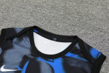 2024-25 INT Gray blue Tank top and shorts suit
