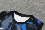 2024-25 INT Gray blue Tank top and shorts suit