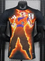 2024-25 Japan Black Special Edition Player Version Soccer Jersey *火焰悟空