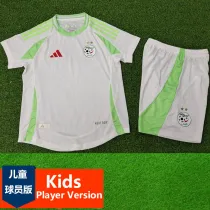 2024-25 Algeria Home Kids Player Version Soccer Jersey (球员童装)