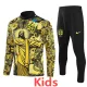 2024-25 Brazil Yellow black Kids Half Pull Special Edition (童装)(半拉链)