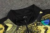 2024-25 Brazil Yellow black Half Pull Special Edition (半拉链)