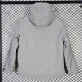 2024 UA Cotton Thickened warm Grey Outdoor Jackets #A803加棉冲锋衣