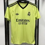 2024-25 RMA Yellow Goalkeeper Fans Soccer Jersey