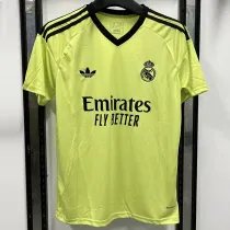 2024-25 RMA Yellow Goalkeeper Fans Soccer Jersey