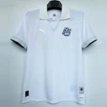2024-25 Marseille White 125th Anniversary 1:1 Fans Soccer Jersey
