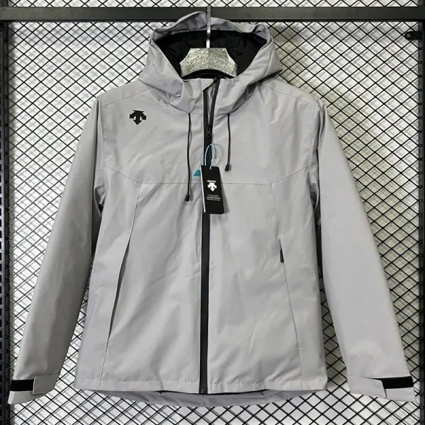2024 DST Cotton Thickened warm Grey Outdoor Jackets #A802加棉冲锋衣