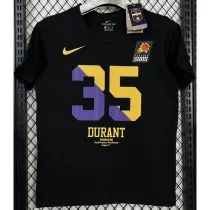 T141 SUNS DURANT #35 Black High Quality Casual T-Shirt