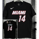 T144 HEAT HERRO #14 Black High Quality Casual T-Shirt