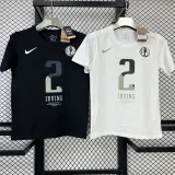 T140 Dallas Mavericks IRVING #2  Black High Quality Casual T-Shirt