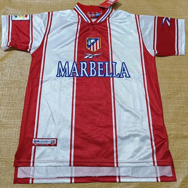 1999-2000 ATM Home Retro Soccer Jersey (带章)