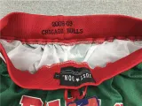 BULLS Green City Edition Top Quality NBA Pocket Pants #公牛