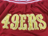 49ERS Red City Edition Top Quality NFL Pocket Pants *49人队