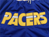 Indiana Pacers White City Edition Top Quality NBA Pocket Pants #步行者队