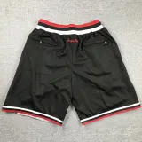 BULLS Black City Edition Top Quality NBA Pocket Pants #公牛