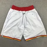Rockets White City Edition Top Quality NBA Pocket Pants * 火箭队