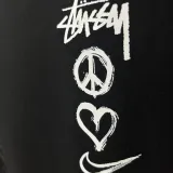 T126 联名 Black High Quality Casual T-Shirt