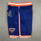 Rockets Knicks Red blue City Edition Top Quality NBA Pocket Pants * 火箭拼尼克斯