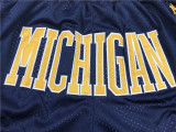 Michigan Dark blue City Edition Top Quality NBA Pocket Pants * 密歇根