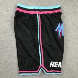 Heat Black City Edition Top Quality NBA Pocket Pants * 热火