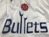 Bullets White City Edition Top Quality NBA Pocket Pants * 奇才队