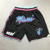 Heat Black City Edition Top Quality NBA Pocket Pants * 热火