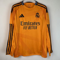 2024-25 RMA Away Long Sleeve Soccer Jersey (长袖)