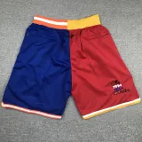 Rockets Knicks Red blue City Edition Top Quality NBA Pocket Pants * 火箭拼尼克斯