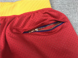Rockets Knicks Red blue City Edition Top Quality NBA Pocket Pants * 火箭拼尼克斯
