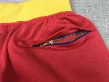 Rockets Knicks Red blue City Edition Top Quality NBA Pocket Pants * 火箭拼尼克斯