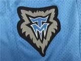 TIMBERWOLVES Light blue City Edition Top Quality NBA Pocket Pants #森林狼