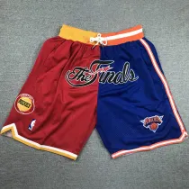 Rockets Knicks Red blue City Edition Top Quality NBA Pocket Pants * 火箭拼尼克斯
