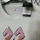 T122 Jordan White High Quality Casual T-Shirt