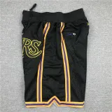 Lakers Black City Edition Top Quality NBA Pocket Pants *湖人队