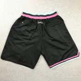Heat Black City Edition Top Quality NBA Pocket Pants * 热火