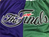 Lakers Celtic Blue Green City Edition Top Quality NBA Pocket Pants * 湖人拼凯尔特人