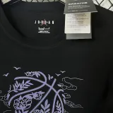 T121 Jordan Black High Quality Casual T-Shirt